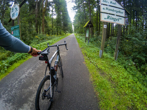 Na silničním kole do Rechenberg-Bienenmühle